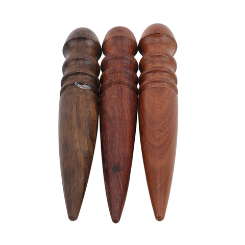 Hot Sale Sandalwood Leather Polishing Tool Leather Edge Burnisher Wood Polishing Stick For DIY Handmade Leathercarft ► Photo 1/6