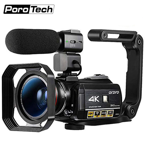 3.1inch Screen Digital Camera Professional Night-vision Recording Used As PC Cam Camcorder Ultra HD 4K Video Camera Anti-shake ► Photo 1/6