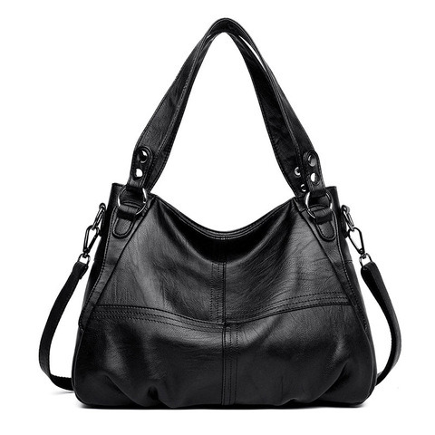Women's Genuine Leather Handbag Large Leather Designer Big Tote Bags for Women 2022 Luxury Shoulder Bag Famous Brand Handbags ► Photo 1/6