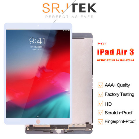 For iPad Air 3 A2152 A2123 A2153 LCD Display Touch Screen