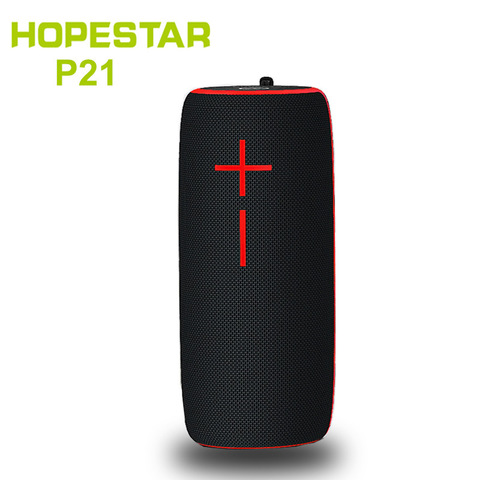 Hopestar p21 super bass wireless speaker, outdoor, portable column, bluetooth column, waterproof, usb support, music center, FM ► Photo 1/6