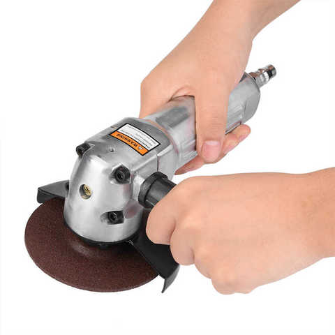 4in Sanding Pad Angle Grinder Polisher Pneumatic Grinding Polishing Tool 11000rpm 0.8mpa Angle Grinder Grinding Power Tool ► Photo 1/6