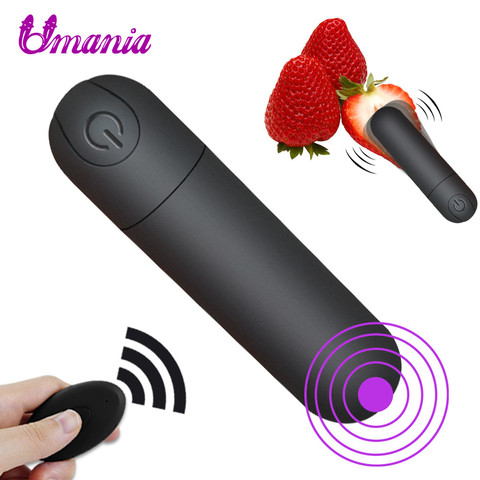 Wireless Remote Bullet Vibrator G-spot Nipple Clitoris Stimulator 10 Speeds Anal Dildo Vibrator Adult Sex Toys for Woman USB toy ► Photo 1/6