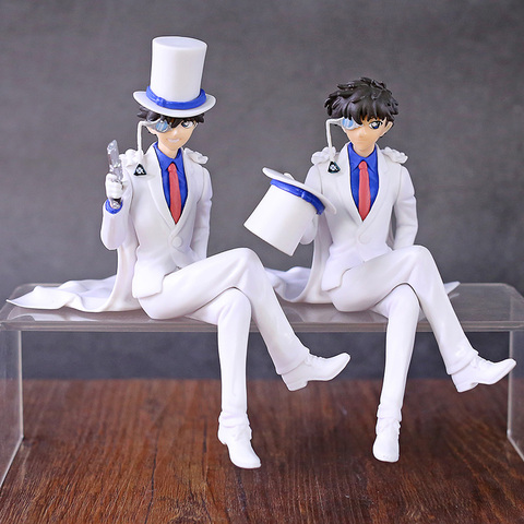 Detective Conan Kaitou Kuroba Kaito Kiddo Kid Noodle Stopper Figure Collectible Model Toy ► Photo 1/6