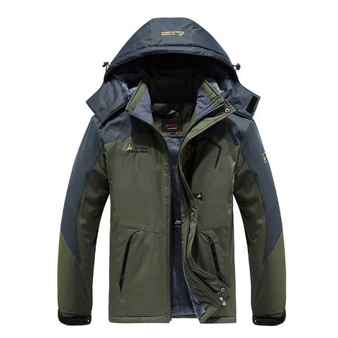 Winter Jacket Men Thick Windproof Waterproof Fleece Coat Mens Military Outwear Parka Plus Velvet Size 6XL, 7XL, 8XL Overcoat ► Photo 1/6