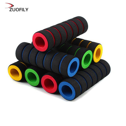 2Pc/1pair Bike Racing Bicycle Motorcycle Handle Bar Foam Sponge Grip Cover Non-slip ► Photo 1/6