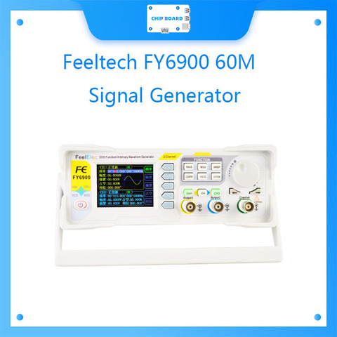 FeelTech FY6900 60M 20M DDS Dual-Channel Arbitrary Waveform pulse function signal generator with high quality ► Photo 1/6