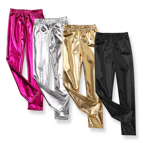 Korean Autumn Child Leggings Gold Pants Girls leggings ► Photo 1/6