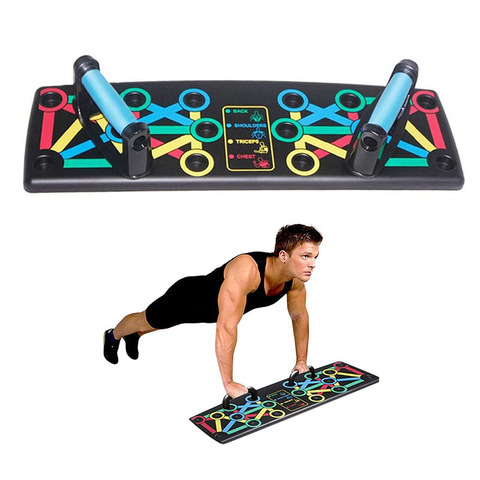 Fitness Push up Rack Board Push Up Bar Set Multifunction Home Gym Muscle Grip Training Device Waist Abdomen Exercise Equipment ► Photo 1/6