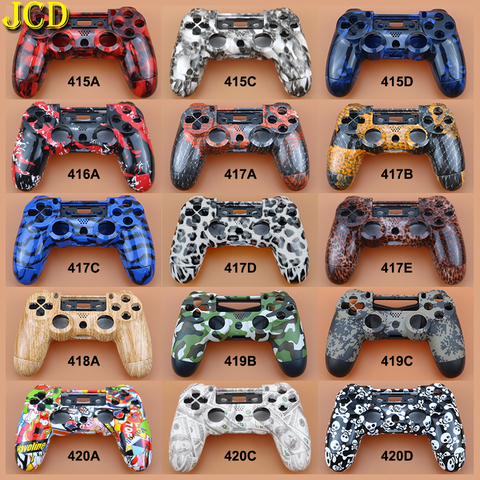 JCD 1PCS Plastic Hard Shell Front back Housing Shell Case Cover For PS4 JDM-010 011 Handle Inner Support for US Version ► Photo 1/6