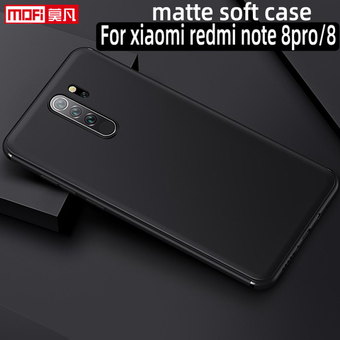 matte case for xiaomi redmi note8 pro case silicon soft note8 cover tpu mofi ultra thin redmi note 8 cover slim protective case ► Photo 1/6