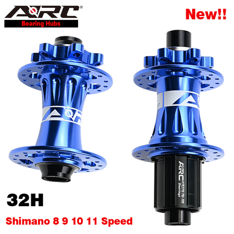 ARC 32h Disc Hub Mountain Bike Wheel Hub Front 9x100 10x135 Rear 15x100 12x142 Cycle Wheel Rim Hub 4 Pawls 48 Clicks Shimano 11V ► Photo 1/6