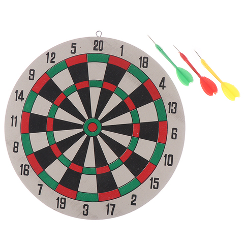 1 Set New Dart Board & Darts Game Set Perfect for Man Cave Game Room Kids Decoration ► Photo 1/6