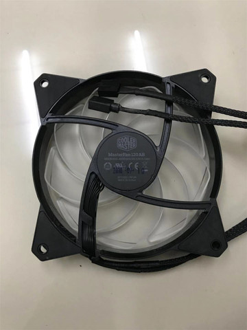 FOR Cooler Master Fan 120 AB ARGB/650-2000RPM 12V 0.54A 12CM 12025 CPU Cooling Fan  speed regulating fan for chassis 120ab ARGB ► Photo 1/3