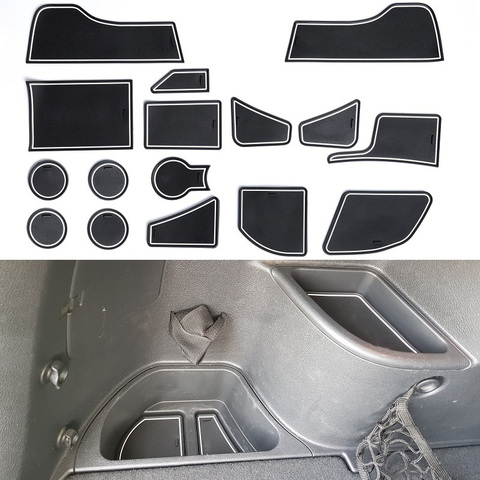 Gate slot pad for LADA Vesta Non-slip Interior Door Pad/Cup VESTA MAT sedan universal SW Cross ► Photo 1/1