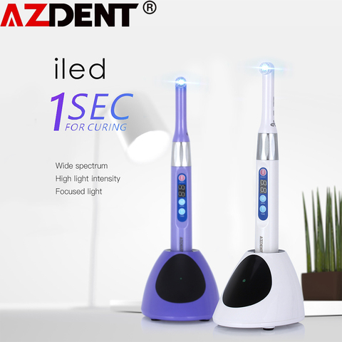 Dental Cordless Led Curing Light 1 Second Cure Lamp 2300mW Woodpecker DTE Style 2 Color ► Photo 1/6