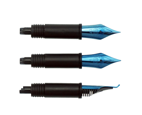 Hongdian Fountain Pen Nibs Black/Silver/Blue Spare Pen Nibs for Hongdian Black Forest / 6013 Pens Original EF/F/Bent 2PCS/3PCS ► Photo 1/6