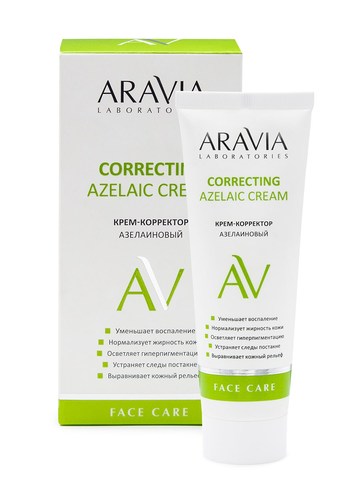 Cream Concealer азелаиновый azelaic correcting cream, 50 ml, aravia Laboratories ► Photo 1/5