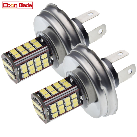 2Pcs DC 6V 10-30V P45T 2835 LED Motorcycle Headlight Bulb White 6000K Moto Bixenon Hi/Lo Beam Light Scooter Motorbike Head Lamp ► Photo 1/6