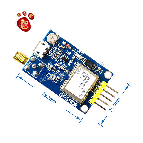 GPS module NEO-6m /7M/8M satellite positioning 51 MCU STM32 NEO ceramic antenna module ► Photo 1/4