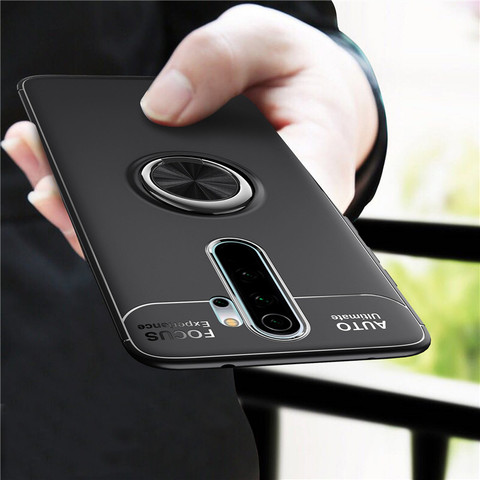 For Xiaomi Redmi Note 8 Pro Case Luxury Car Magnetic Ring Soft TPU Case for Redmi Note8 Note 8 Pro Shockproof Protective Cases ► Photo 1/6