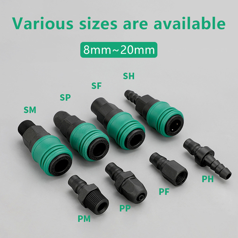 1PC NEW Type Pneumatic fittings Air Compressor Hose Quick Coupler Plug Socket Connector C Type Quick Connector ► Photo 1/6