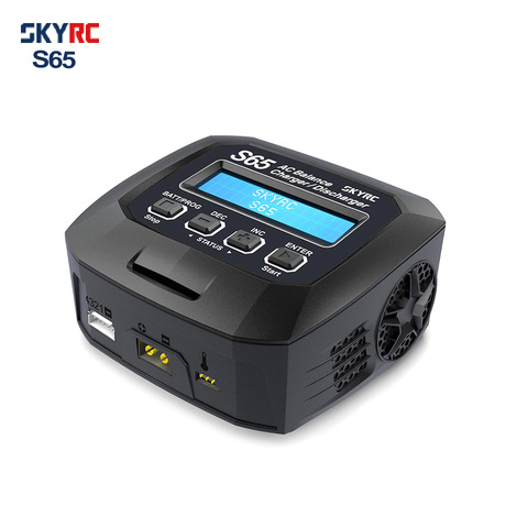 SKYRC S65 AC Balance Charger 10W Discharger XT60 Connector 65W 6A Smart Charger for LiPo/LiFe/Lilon/NiMH/NiCd/PB/LiHV VS B6 S60 ► Photo 1/6