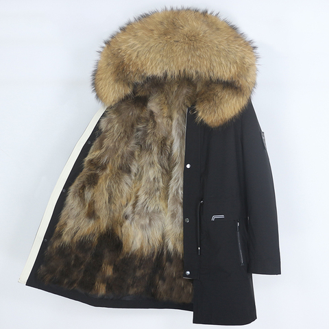 OFTBUY 2022 Men Waterproof Parka Real Fur Coat Winter Jacket Natural Fox Fur Liner Detachable Thick Warm Outerwear Streetwear ► Photo 1/6