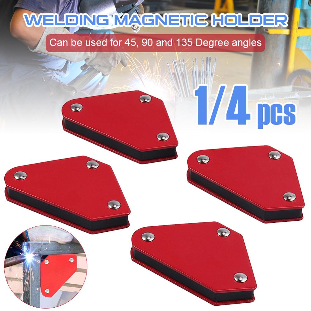 PCS Welding Magnet Magnetic Square Welder Holder Arrow Clamp 45° 90° 135°