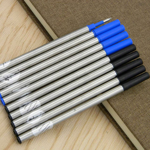 10pcs jinhao Top High quality Blue & Black Ink refill For Roller Ball Pen refills switzerland signature calligraphy Stationery ► Photo 1/6