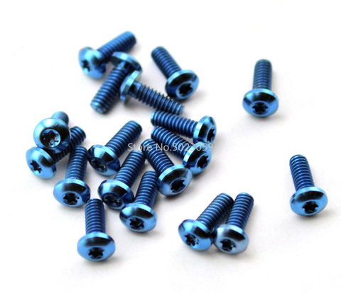 5pieces M2.1 Knife screw Titanium alloy T6 Plum blossom nut t6 torx screw for knife ► Photo 1/6