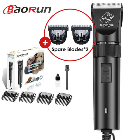 Baorun S1 High Power Dog Hair Cutter Professional Electric Pet Cat Clipper Grooming Trimmer Pets Haircut Shaver Mower For Animal ► Photo 1/6
