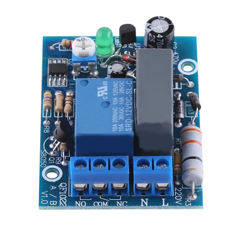 AC 220V Timer Relay Delay Switch Input/Output Delay Off Switch Module Adjustable 0-10Sec 10Min 10Hr 100Min Timing Turn Off Board ► Photo 1/6