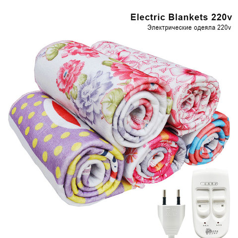 Electric Blanket 220V Automatic Electric Heating Thermostat Throw Blanket Double Body Warmer Bed Mattress Electric Heated Carpet ► Photo 1/6