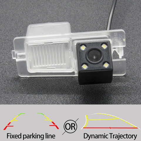 Fixed Or Dynamic Trajectory Rear View Camera For SsangYong Ssang Yong Rexton Kyron Korando Actyon Rodius Car Parking Accessories ► Photo 1/6