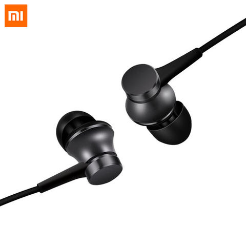 Original Xiaomi Piston Fresh Version Earphone Stereo Microphone 3.5mm In-ear Wired Control with Mic for Xiaomi Redmi Earbuds ► Photo 1/6