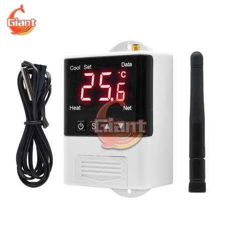 DTC1201 W3001 W3002 12V AC 110V 220V Thermostat NTC Sensor Digital Display WiFi Temperature Controller Digital Thermoregulator ► Photo 1/6