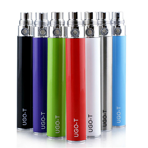 5pcs/Lot UGO-T vape Battery Micro USB Passthrough 1100mah Electronic Cigarette EGO Battery For 510 Thread CE4 mt3 tank Vape pen ► Photo 1/6