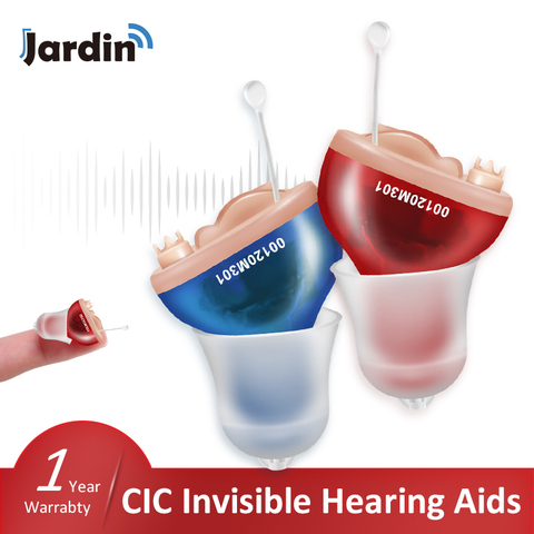 Invisible Hearing Aids  CIC Digtal Hearing Aid Mini Sound Amplifier Adjustable Volume In the ear For Deafness Dropshipping ► Photo 1/6