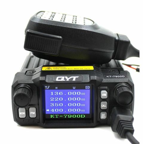 QYT Mini Radio KT-7900D 25W Quad Band 136-174/220-260/350-390/400-480MHZ KT7900D woki toki ► Photo 1/6