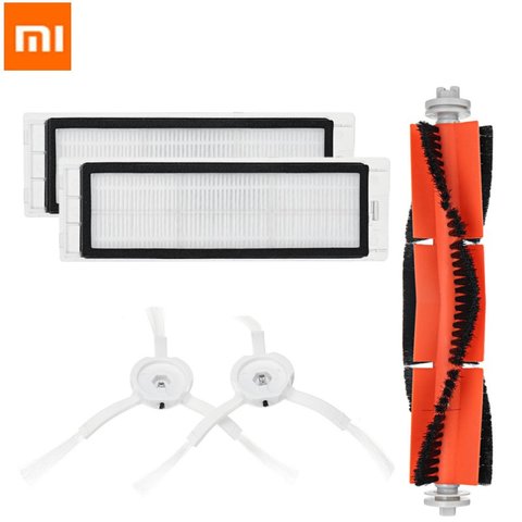 Robot Vacuum Cleaner Main Brush Filters Side Brushes Accessories For XIAOMI MI Robot Vacuum Cleaner Home Applicance Part ► Photo 1/6