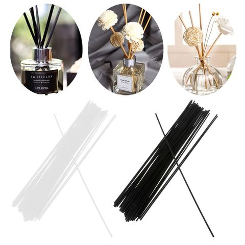 50Pcs/set 30cmx3mm Fiber Sticks Diffuser Aromatherapy Volatile Rod for Home Fragrance Diffuser Home Decoration ► Photo 1/6