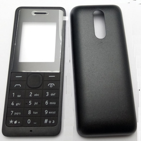 New Full Phone Housing Cover Case front+back cover With English Or Russian Keypad For Nokia 106 107 +Tools ► Photo 1/2