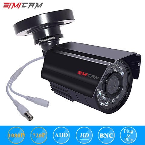 SIMICAM AHD Analog High Definition Security Camera Outdoor Waterproof Bullet Camera1080P AHD / TVI / CVI/CVBS Surveillance Night ► Photo 1/6