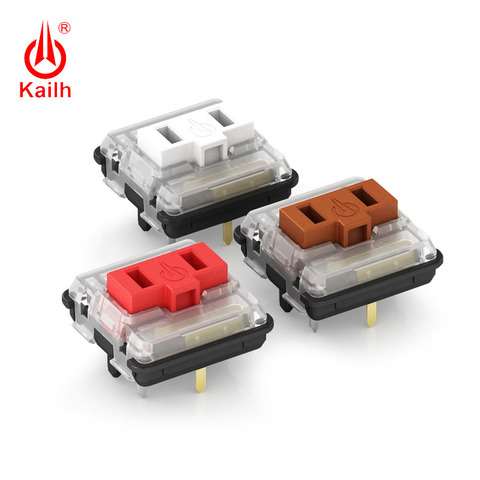 Kailh low profile Switch 1350 Chocolate  Keyboard  Switch  RGB SMD kailh Mechanical Keyboard white stem clicky hand feeling ► Photo 1/6