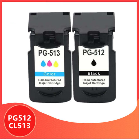 512XL PG512 CL513 Catridge Compatible for Canon pg 512 cl 513 ink cartridge Pixma mp230 mp250 MP240 MP270 MP480 IP2700 printer ► Photo 1/6