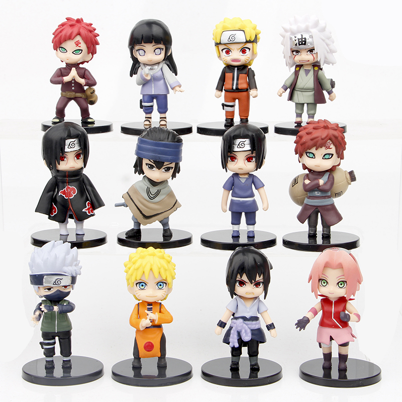 Naruto Kakashi Sasori figure figures set of 2pcs toys doll dolls anime gift