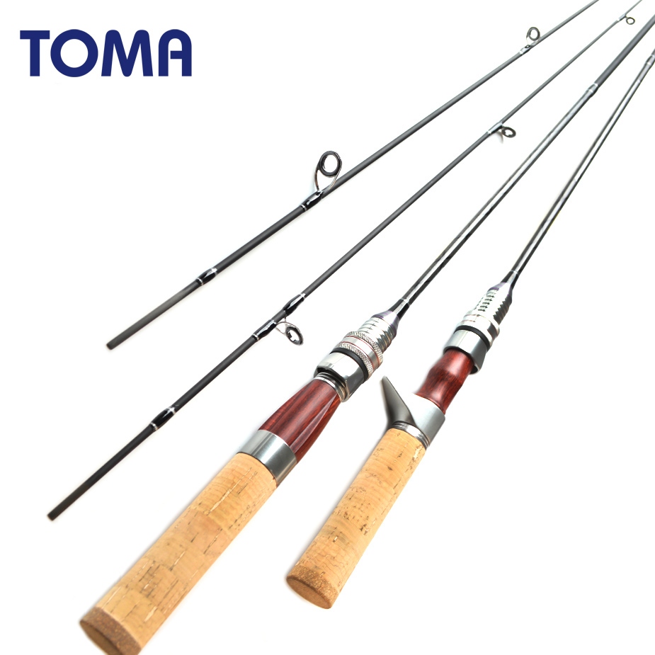 Spinning Fishing Rod 2 Tips Ultra Light Fishing Rod UL/L 1.8m 0.8-5g Lure Weight 
