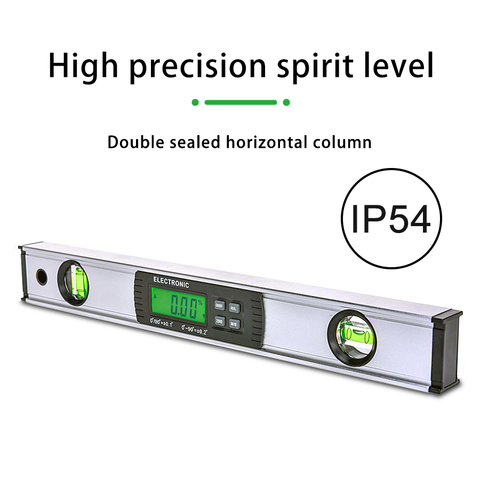 Digital Inclinometer Protractor Electronic Spirit level Bubble Box 360 degree Magnetic Goniometer Angle Slope Meter Ruler ► Photo 1/6