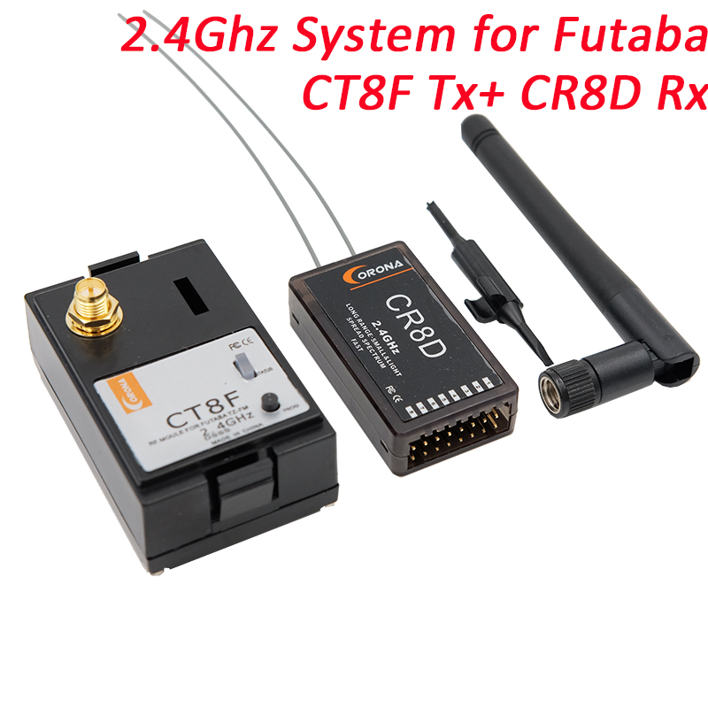 Corona 2.4GHz Radio Control CT3F RF Module &CR3D receiver DSSS FUTABA 3PK HITEC 